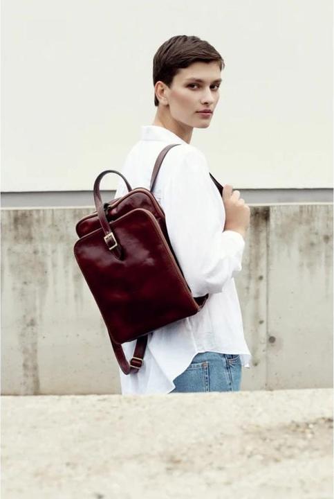 Image du produit Only-Bags.Store Sac à dos en cuir pour femme, sac convertible