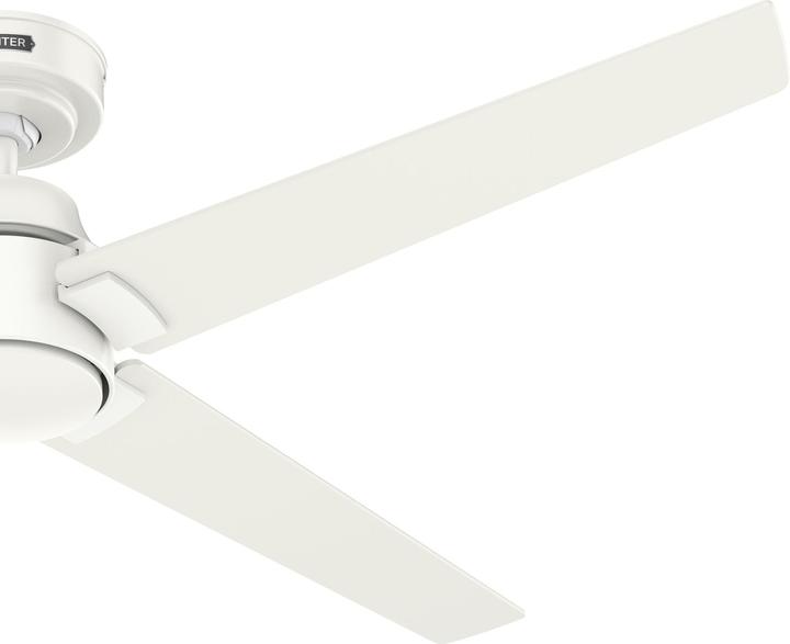 Actual product image Hunter Fans Deckenventilator Cordelia L Weiss mit Fernbedienung (46 dB)