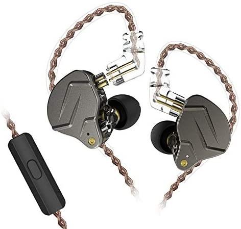KZ Acoustics In-Ear Headphones Zsn Pro Grey (Cable)