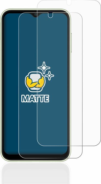 Image du produit BROTECT Film de protection antireflet Protection d'écran mat (2 pièce(s), Samsung Galaxy A14)