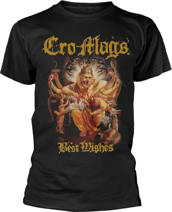 Cro-Mags Best Wishes - Gold TS (S)