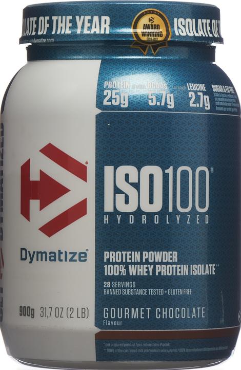 Dymatize Iso 100 (Gourmet Chocolate, 1 pcs, 900 g)