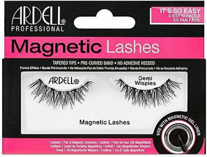 Ardell Single Magnetic Lashes - ideal in Verbindung mit dem Magnetic Lash Liner (Style Demi Wispies) (Künstliche Wimpern)