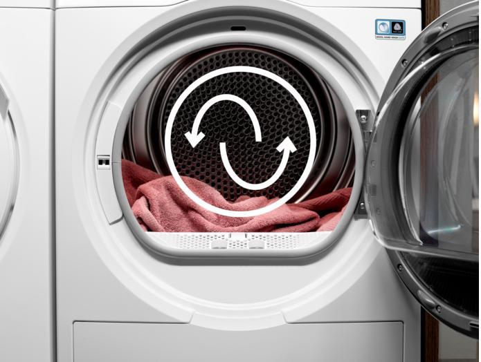 Image du produit AEG TR7T60589 wasdroger Vrijstaand Voorbelading 8 kg A++ Wit (8 kg, Droite)