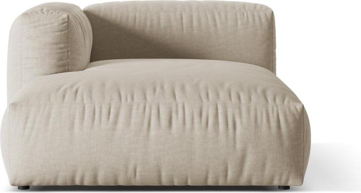 Actual product image Micadoni Modular Chaise Longue Left, "Martina", 1 Seat, 176x123x75 Made in Europe (Chaise longue)