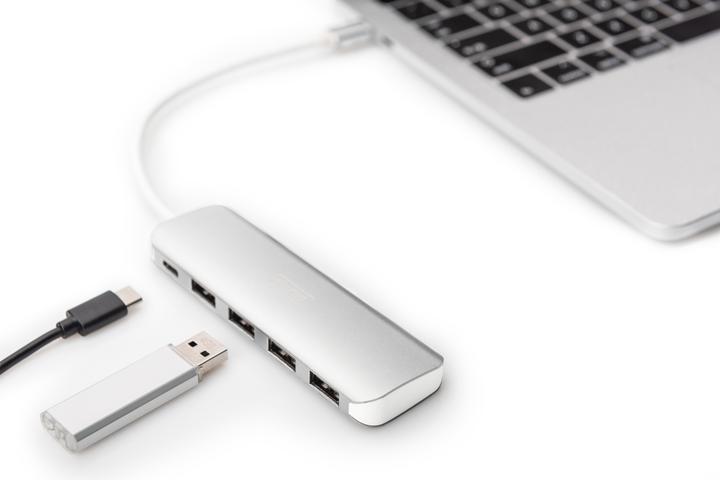 Produktbild Digitus USB-C Hub (USB-C, 4 Ports)
