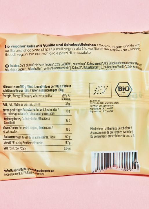 Nährwerte und Zutaten KoRo 0 (1 Stk., 600 g)