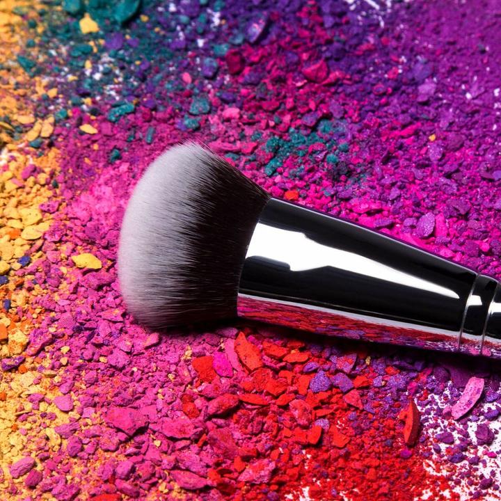 Produktbild Tools for Beauty T4B 100 serie ILU Kabuki Flachpinsel Makeup Weiss Schminkpinsel Gesicht (105) (Foundation)