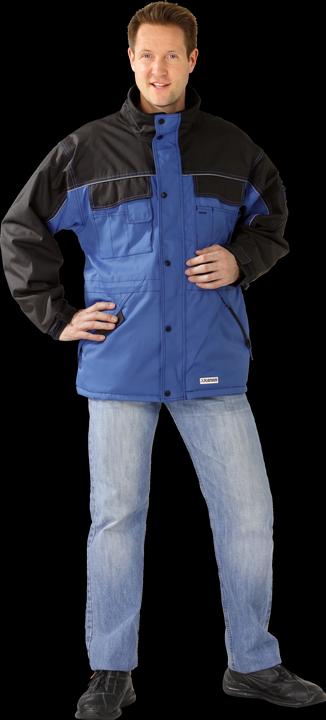 Actual product image Planam Dust parka royal/black, size XL (XL)