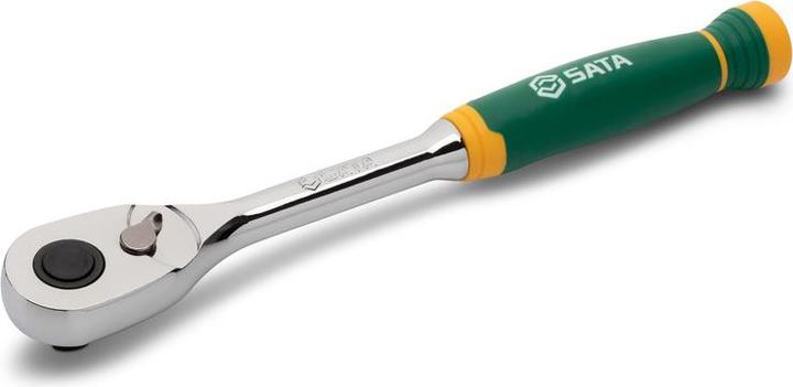Actual product image SATA 1/2" reversible ratchet with comfort grip, 72 teeth (1/2")