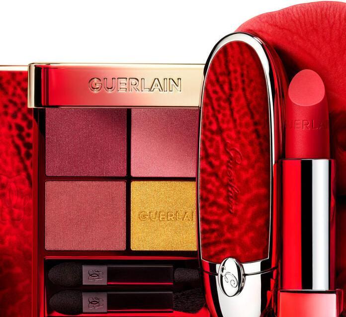 Actual product image Guerlain Ombres G Red Orchid (770 Red Vanda)