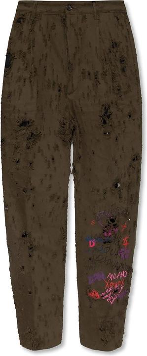 Actual product image Dsquared2 u2018Aviatoru2019 Relaxed-Fitting Trousers (44)