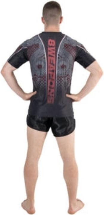 Actual product image 8Weapons Functional T-Shirt, Naga Yant, black-red XL (XL)