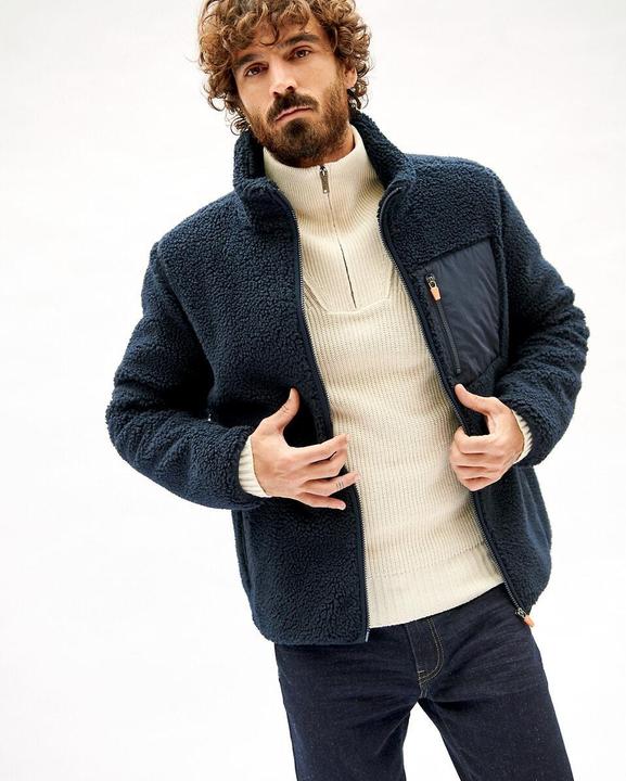 Actual product image La Redoute Collections Warm knitted jumper in troyer style (3XL)