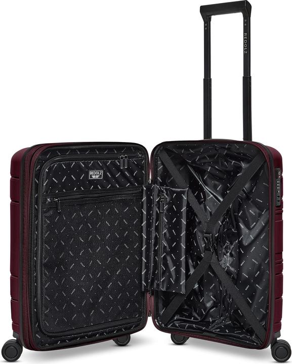 Immagine prodotto Redolz Essentials 11 4 Rollen Kabinentrolley 55 cm mit Dehnfalte (45 l, Bagaglio a mano (fino a 50 litri))
