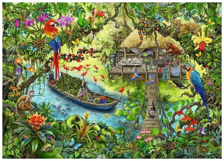 Actual product image Ravensburger Exit Kids- The Jungle Expedition (368 pieces)