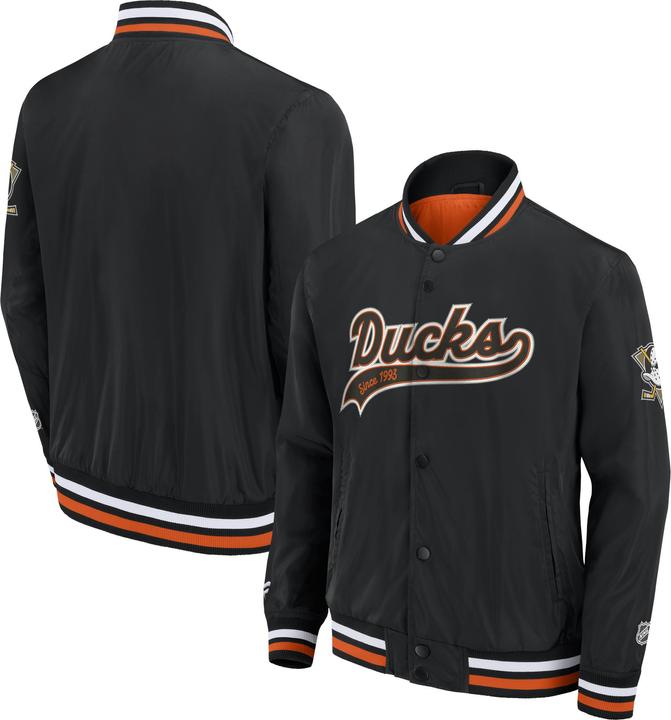Produktbild Fanatics Anaheim Ducks NHL SATEEN College Jacket - L (L)
