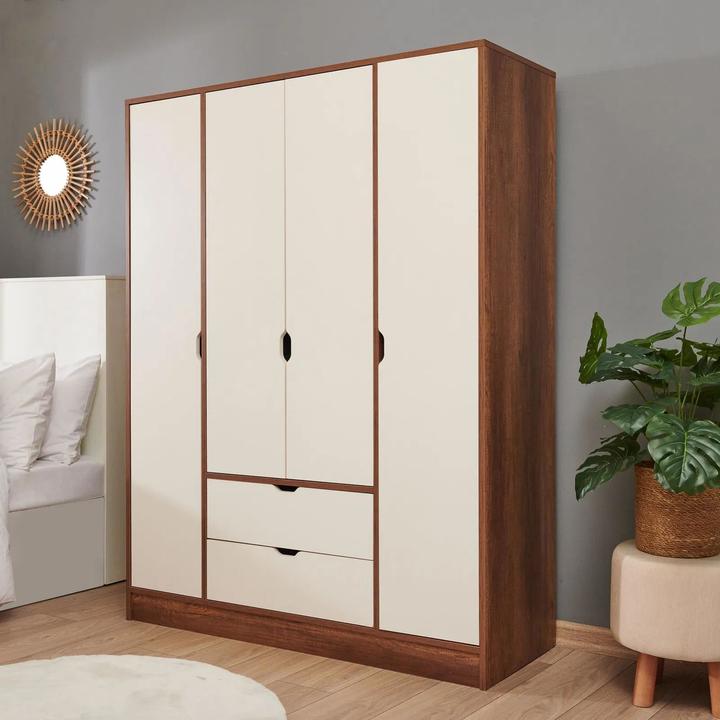 Actual product image Skye Decor Tuval Wardrobe (140 x 50 x 182 cm)