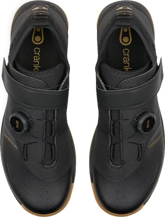 Image du produit Crankbrothers Chaussures de trail Mallet, Boa, black/gold/gum, 44 (UE) | 10.5 (US) (44)