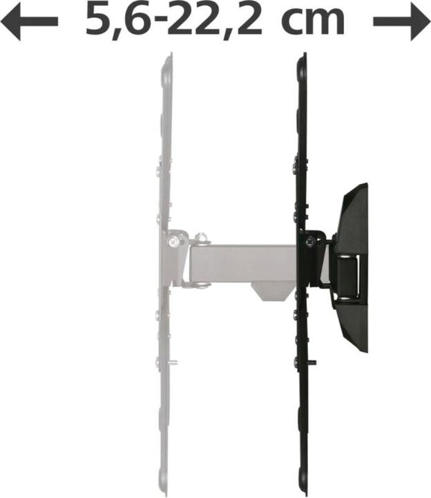Produktbild Hama TV-Wandhalterung, schwenkbar, neigbar, 165 cm (65") bis 20 kg (Wand, 65", 20 kg)