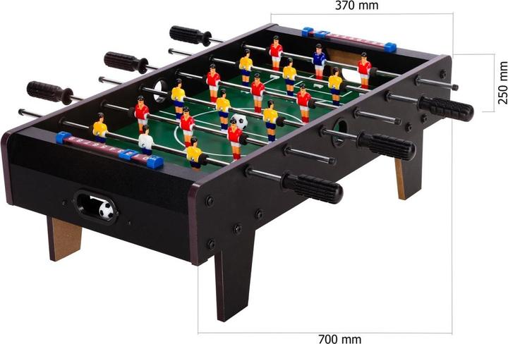 Games Planet Mini Kicker CHELSEA 70x37x25cm, schwarz