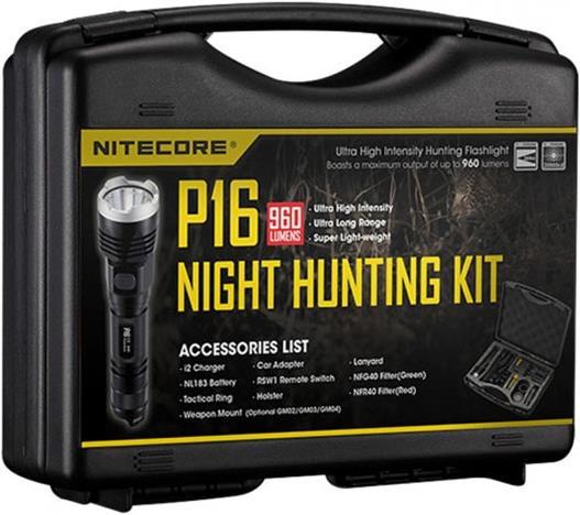 Nitecore Hunting Set P16 (15.10 cm, 960 lm)