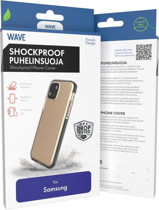 Actual product image Wave Shockproof -suojakuori, Samsung Galaxy A13 / A04s, läƒÂ¤pinÃƒÂ¤kyvÃƒÂ¤ (Samsung Galaxy A13 5G, Samsung Galaxy A04S)