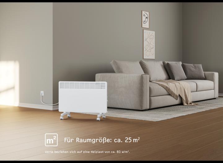 Actual product image Stiebel Eltron EG-50-PL2- PE Convector heater floor-standing unit for approx. 25 m², TÜV tested, electric (2000 W)