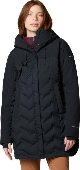 Immagine prodotto Columbia Chaqueta impermeable de plumón y largo medio con capucha Mountain Croo™ III para mujer (XL)