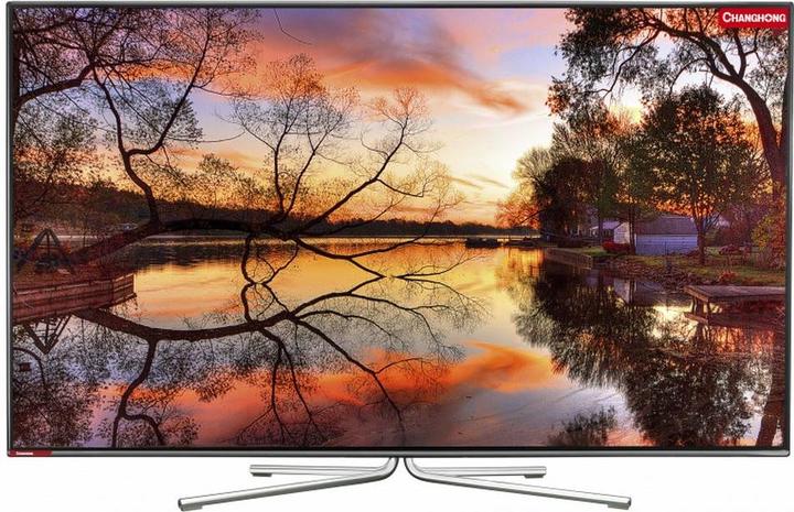 Produktbild Changhong UHD55B6000IS, 55"LED, 4K, 100Hz, 2x DVB-T/C/S2, 3D, WiFi (4K)