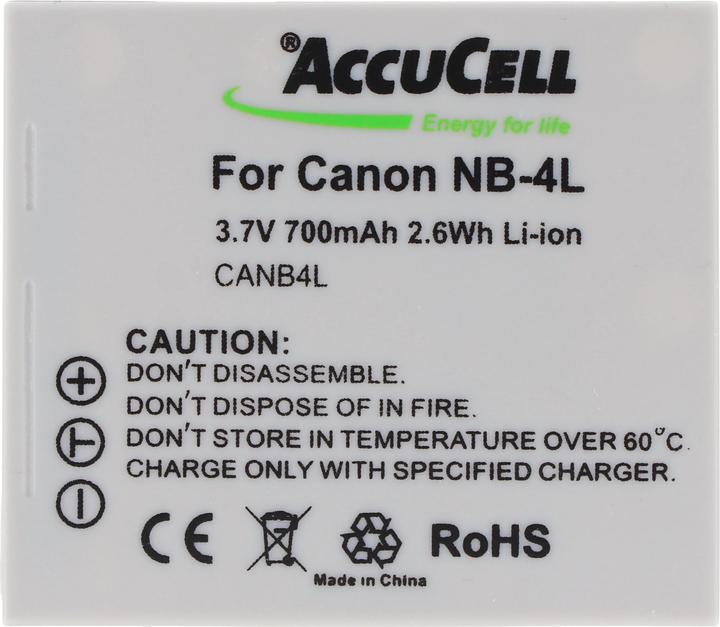 Image du produit Canon NB-4L (Batterie de l'appareil photo)