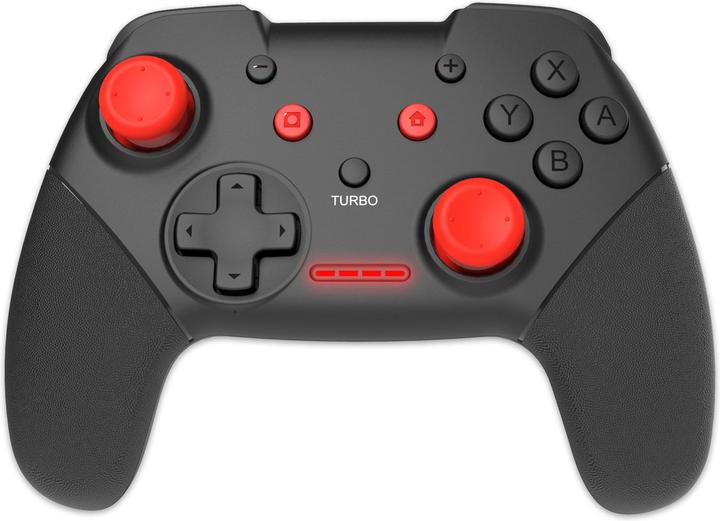 Actual product image Freaks and Geeks Joypad Wireless Nero e Rosso Nintendo Switch F&G (Switch)