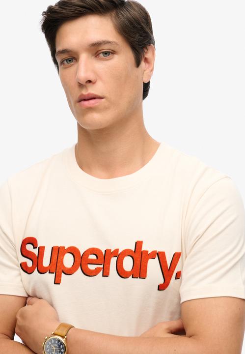 Actual product image Superdry Classic Core Logo Shadow Tee (L)