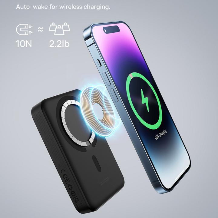 Produktbild Baseus Fast Charge Power Bank 10000mAh 30W Black (10000 mAh, 30 W, 23.10 Wh)