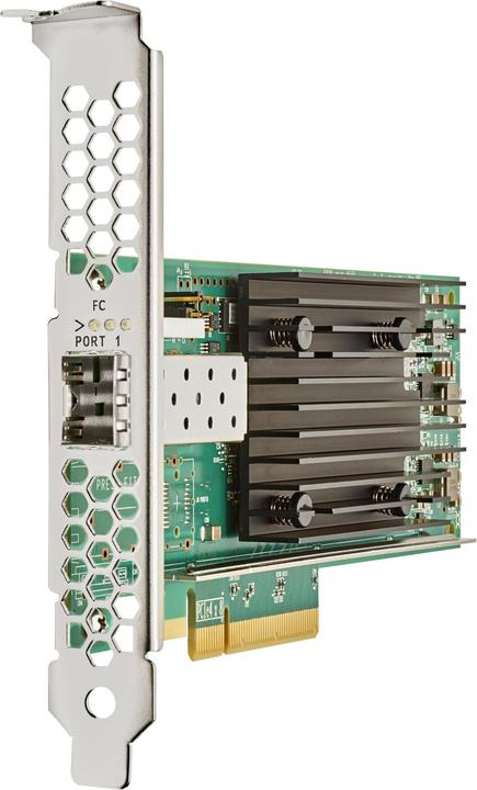 Image du produit HPE StoreFabric SN1610Q - Adaptateur de bus hôte - PCIe 4.0 x8 profil bas - 32Gb Fibre Cha