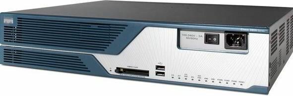 Actual product image Cisco 3825 Voice Security Bundle - Router - Voice / Fax module