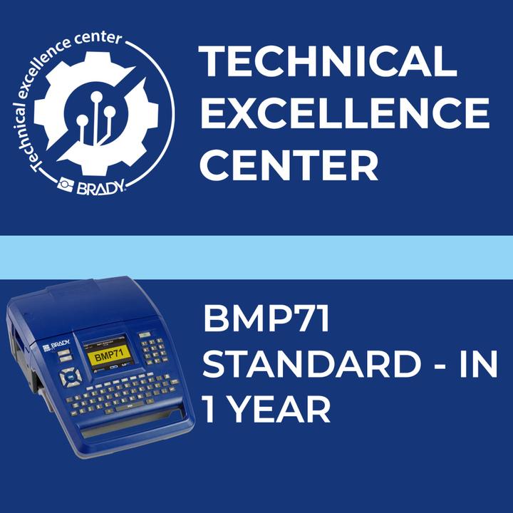 Energy Label Brady Service contract BMP71