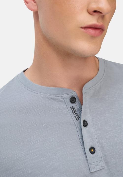 Actual product image Camel Active Henley Shirt aus reiner Baumwolle mit Knopfleiste (XXL)