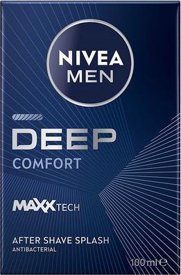 Actual product image NIVEA MEN Deep Comfort (Aftershave lotion, 100 ml)