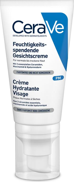 Productafbeelding CeraVe Hydraterende Gezichtscrème (52 ml, 24h crème)