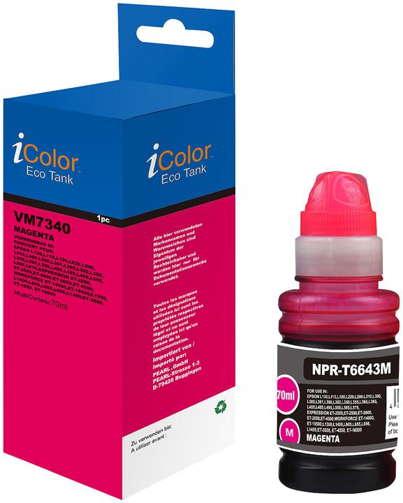 Produktbild IColor Nachfüll-Tinte für Epson (M)