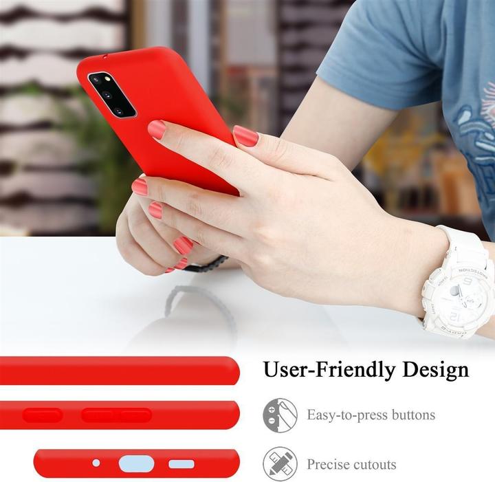Produktbild Cadorabo TPU Liquid Silicone Case Cover (Samsung Galaxy S20 FE)