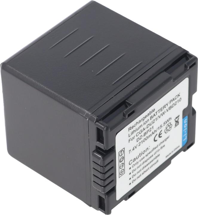 Actual product image Panasonic Battery CGA-DU21 Battery VW-VBD210 (Camera battery)