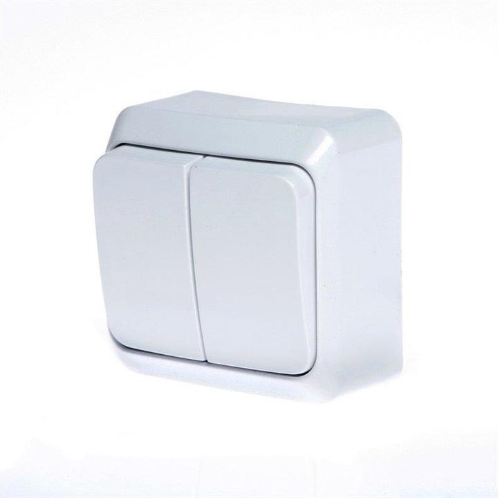 Schneider Switch White 1-Pole 2-Circuits