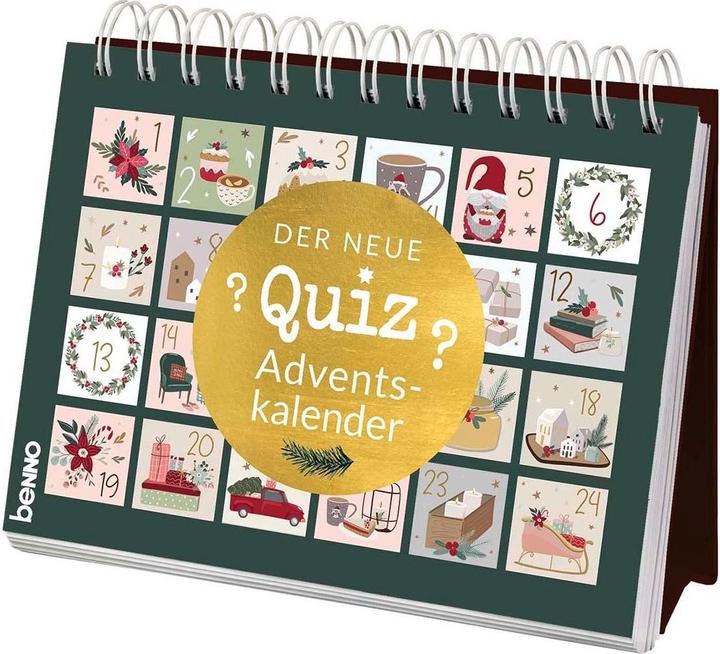 Actual product image The new quiz advent calendar