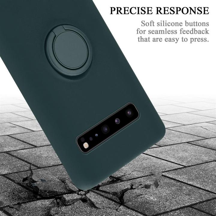 Immagine prodotto Cadorabo Custodia in silicone TPU Liquid Ring Cover (Samsung Galaxy S10 5G)