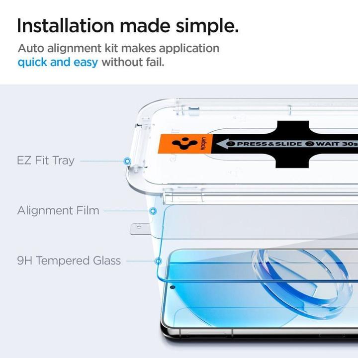 Produktbild Spigen Glas S23 2 Stück (2 Stück, Samsung Galaxy S23)