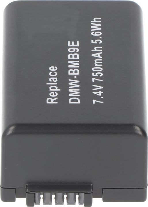 Actual product image AccuCell Akku Panasonic DMW-BMB9, DMC-FZ40, -FZ45, -FZ48 (Camera battery)