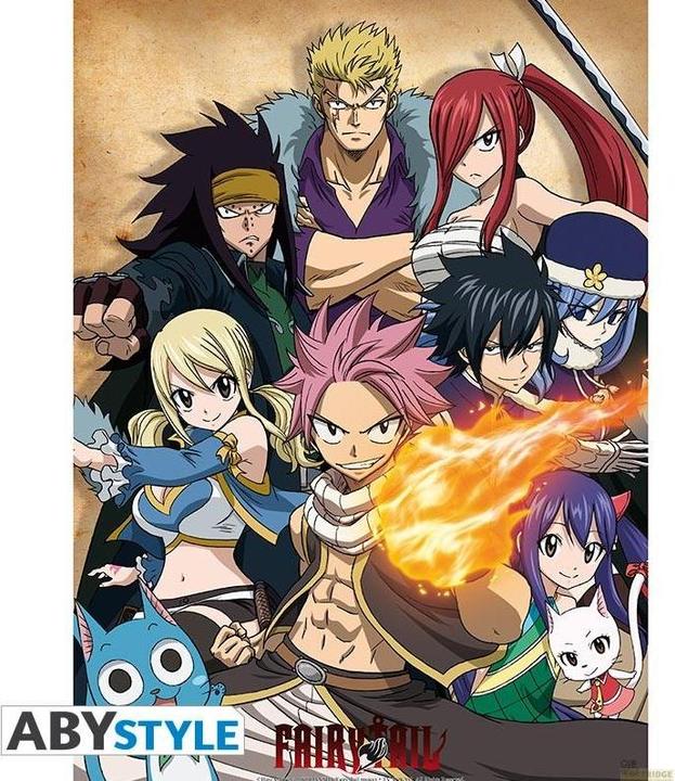 Image du produit ABYstyle Fairy Tail - Groupe (52 x 38 cm)