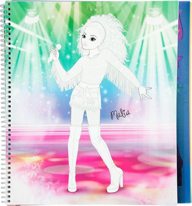 Image du produit Depesche Livre de coloriage TOPModel POPSTAR